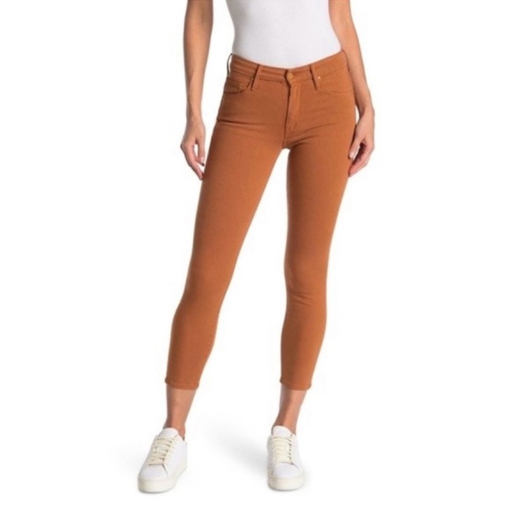 NWT MOTHER The Looker Crop Skinny Jeans in Play Date